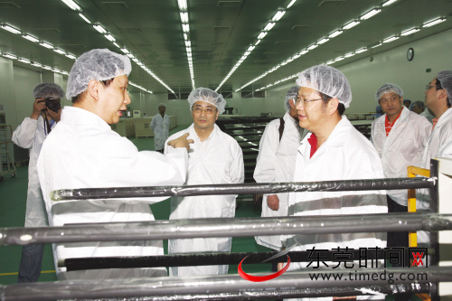 劉志庚考察安陽 東莞擬打造光伏產業基地